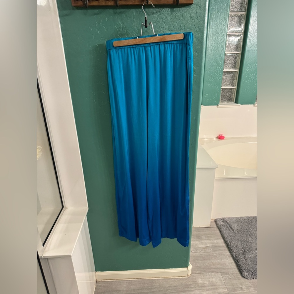 Aqua Dip Dye Leah Pant- Size 2